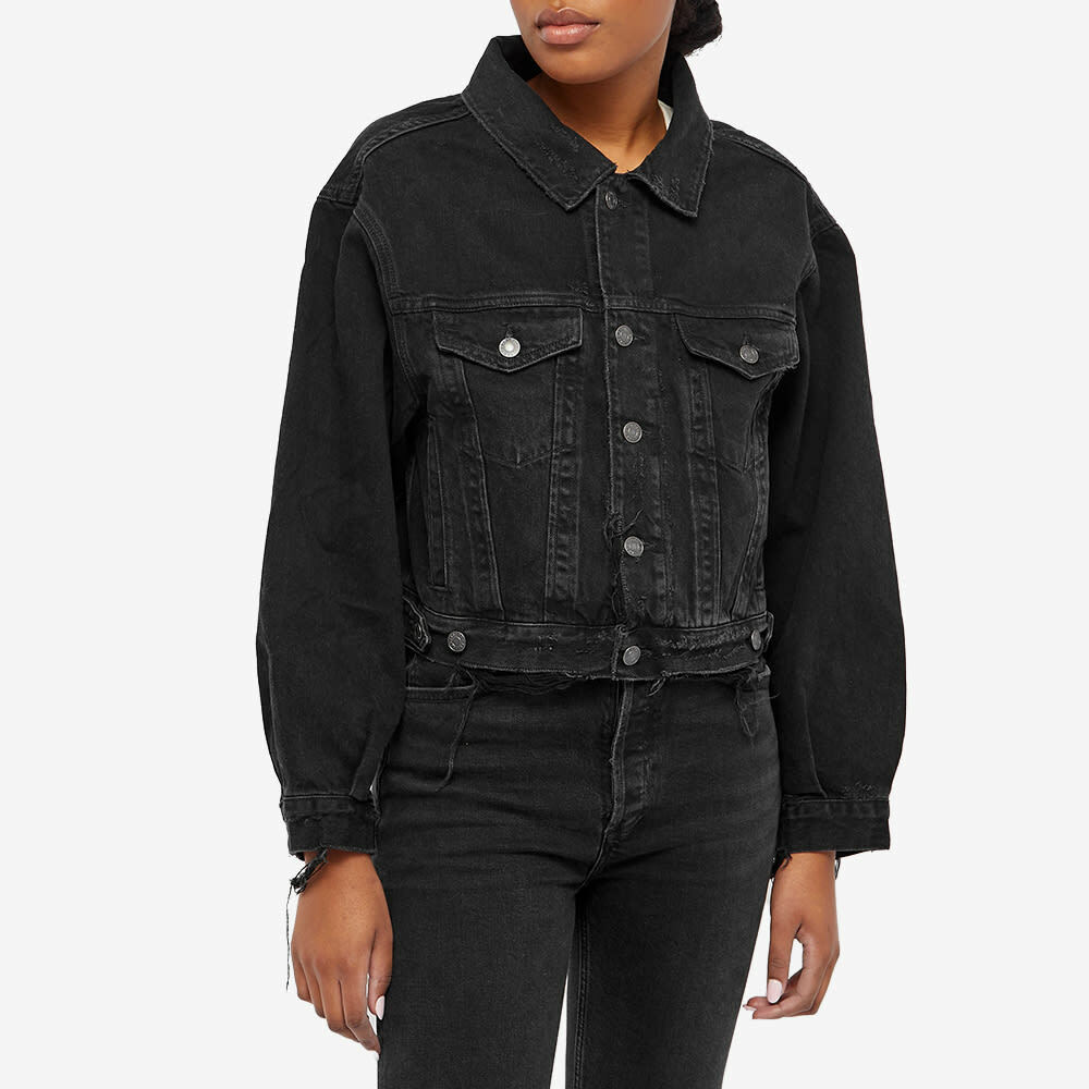Agolde Women's Charli Denim Jacket in Jagged AGOLDE