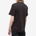 Maison Kitsuné Men's Contour Fox Patch Relaxed T-Shirt in Black