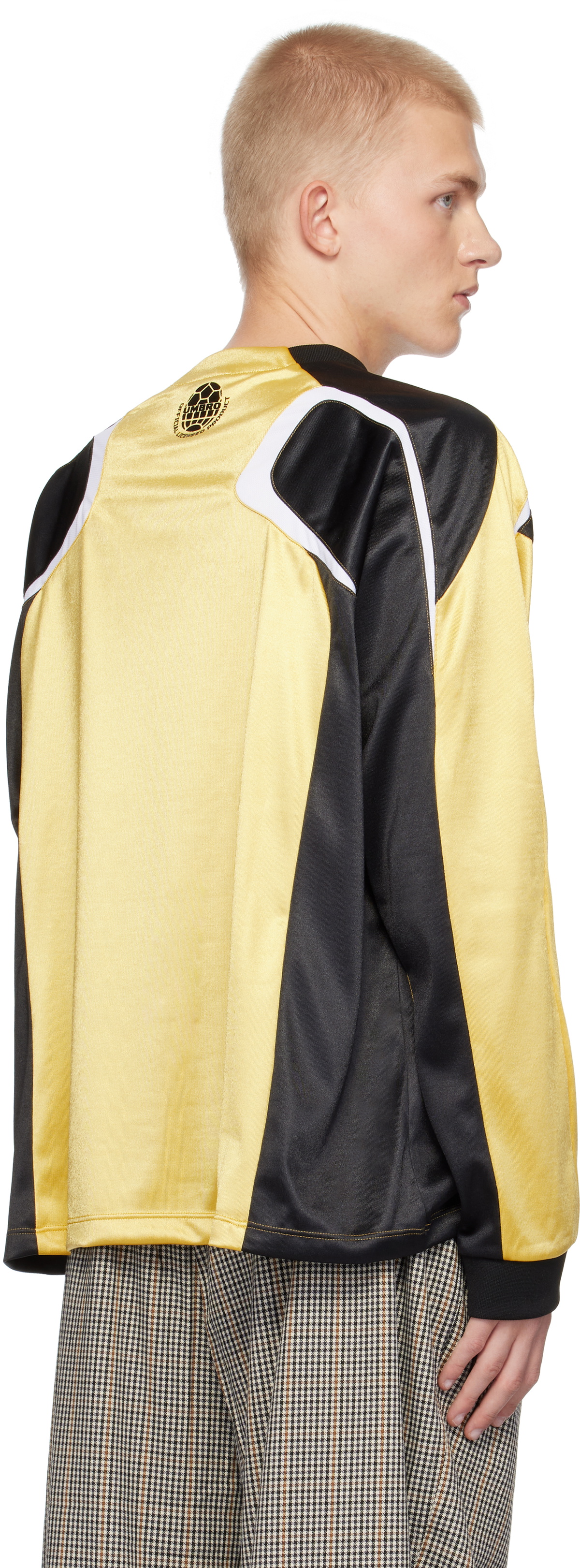 Umbro Gold & Black Slam Jam Edition 2004 Longsleeve Jersey T