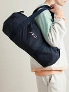 A.P.C. - ASICS Logo-Print Shell Duffle Bag