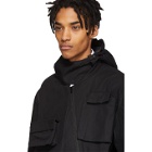 A-Cold-Wall* Black Detachable Sleeves Cargo Coat