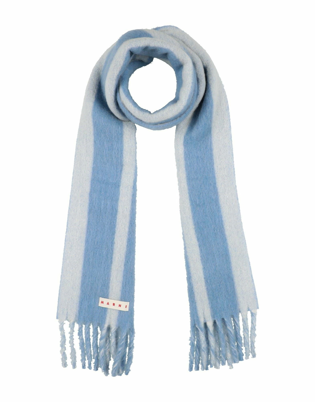 Marni Womens Scarf Light in Blue