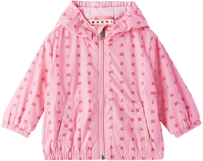Marni Baby Pink Printed Jacket
