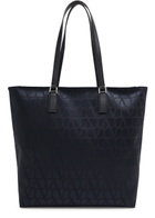 Valentino Toile Iconographe Logo Satin Tote - Blue - One Size