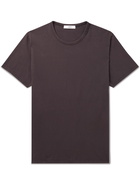 MR P. - Garment-Dyed Cotton-Jersey T-Shirt - Purple