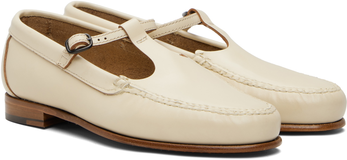 HEREU Off-White Alcala Loafers
