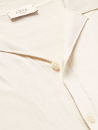 Altea - Camp-Collar Cotton Shirt - Neutrals