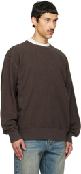 Maison Margiela Brown Panel Sweatshirt