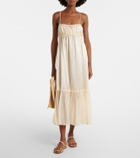Ulla Johnson Marielle ruched silk midi dress