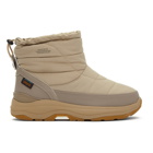 Suicoke Beige Bower Boots