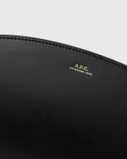 A.P.C. DEMI-LUNE SHOULDER HANDBAG Black Women
