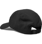 On - Perforated Shell Baseball Cap - Black