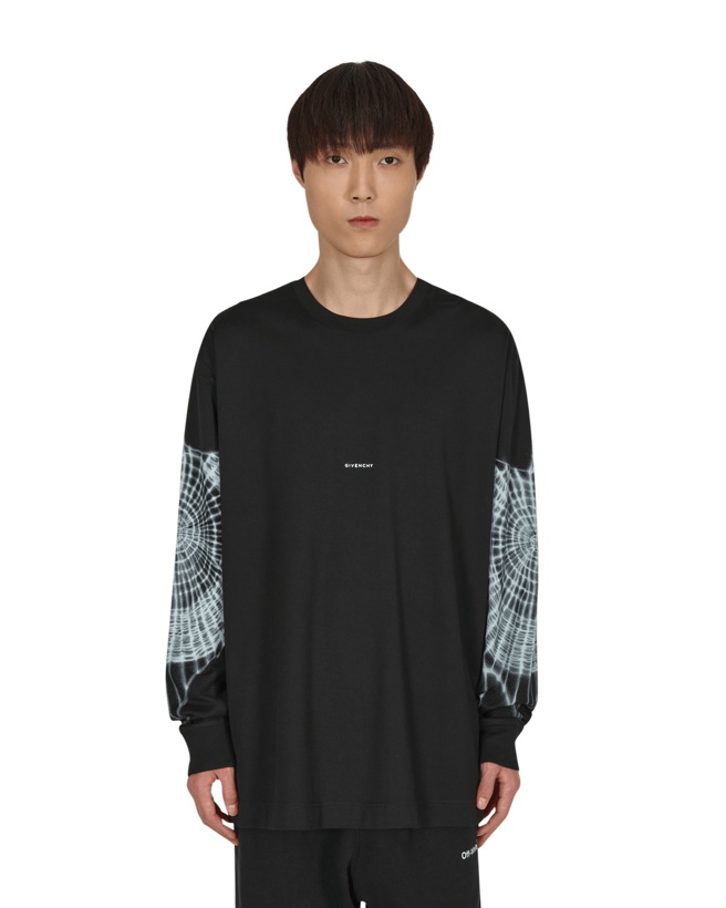 Photo: Givenchy Chito Spiderweb Oversized Longsleeve T Shirt