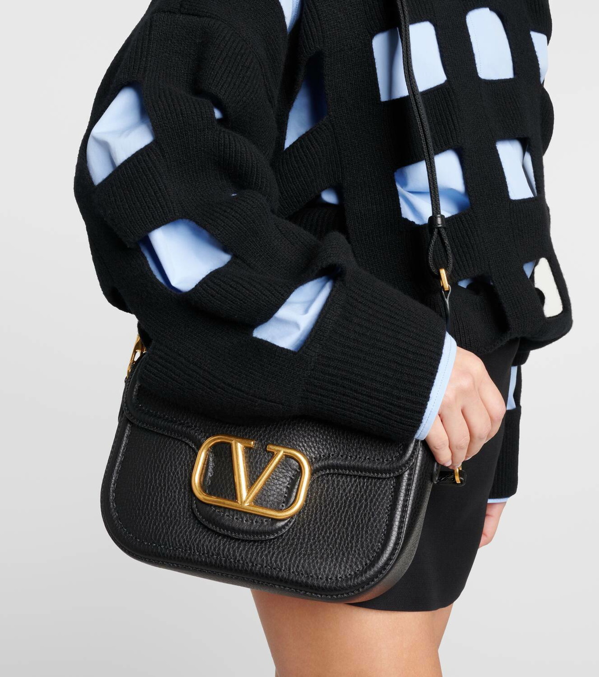 Valentino Garavani Alltime leather shoulder bag Valentino
