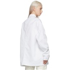 Acne Studios White Workwear Jacket