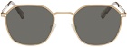 Mykita Gold Felix Sunglasses