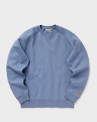 Carhartt Wip Chase Sweat Blue - Mens - Sweatshirts