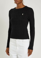 Polo Ralph Lauren Cable-knit Cotton Jumper Black