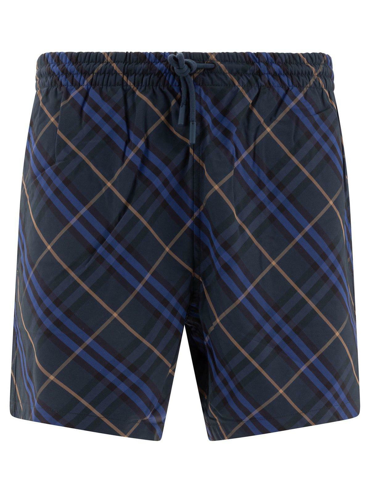 【BURBERRY】 Vintage Check Swim Pants★チェックスイムパンツ Burberry Vintage Check Swim Shorts in Beige | LN-CC