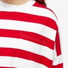 L.F. Markey Women's Winston T-Shirt in Red Stripe