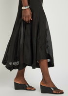 Our Legacy Petti Embroidered Woven Skirt Black
