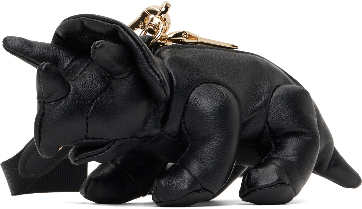 Maison MIHARA YASUHIRO Black Dolls Triceratops Mini Bag