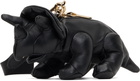 Maison MIHARA YASUHIRO Black Dolls Triceratops Mini Bag