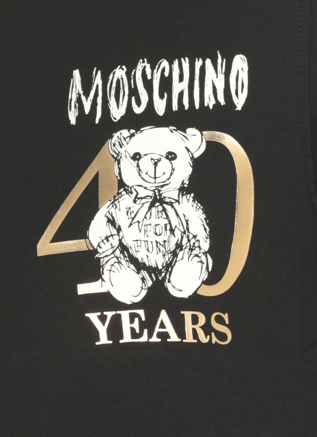 Tシャツ・カットソー Moschino Teddy 40 Years Of Love T-shirt Moschino Teddy 40 Years Of Love T-shirt Moschino