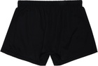 ZEGNA Black Filoscozia Cotton Boxers