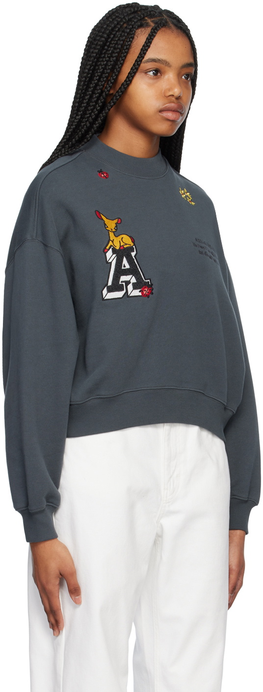 Axel Arigato Gray Juniper Trip Sweatshirt Axel Arigato