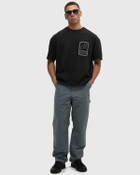 Rough. OLIVE EMBLEM Tee Brown Mens Shortsleefe