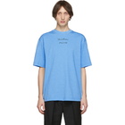 Acne Studios Blue Video Print Erian T-Shirt