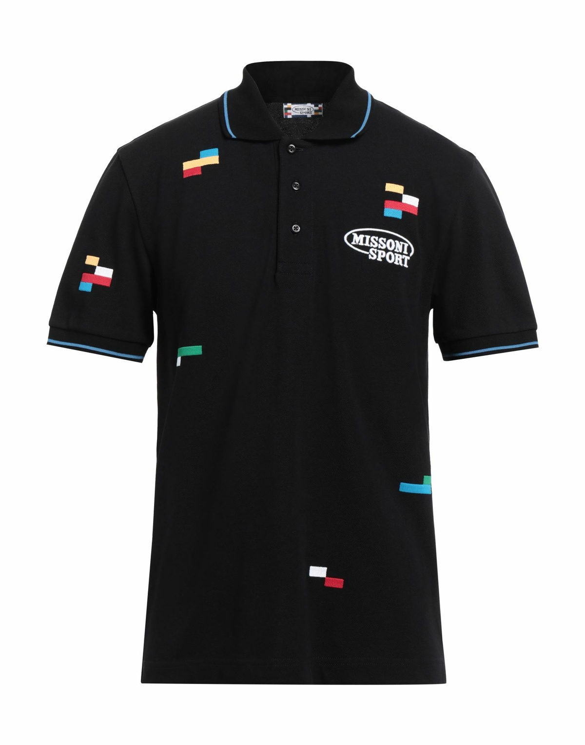 Missoni Mens Polo shirt in Black