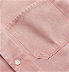 Rochas - Marble-Dyed Cotton and Linen-Blend Shirt Jacket - Pink
