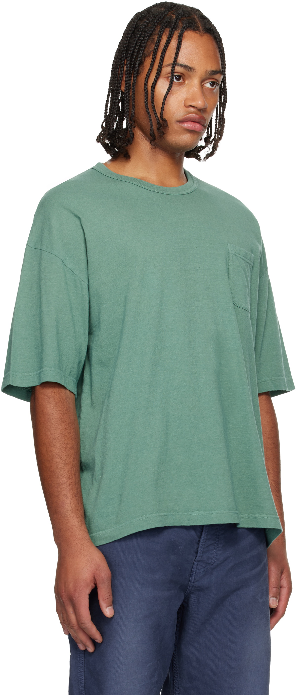 visvim Green Jumbo T-shirt