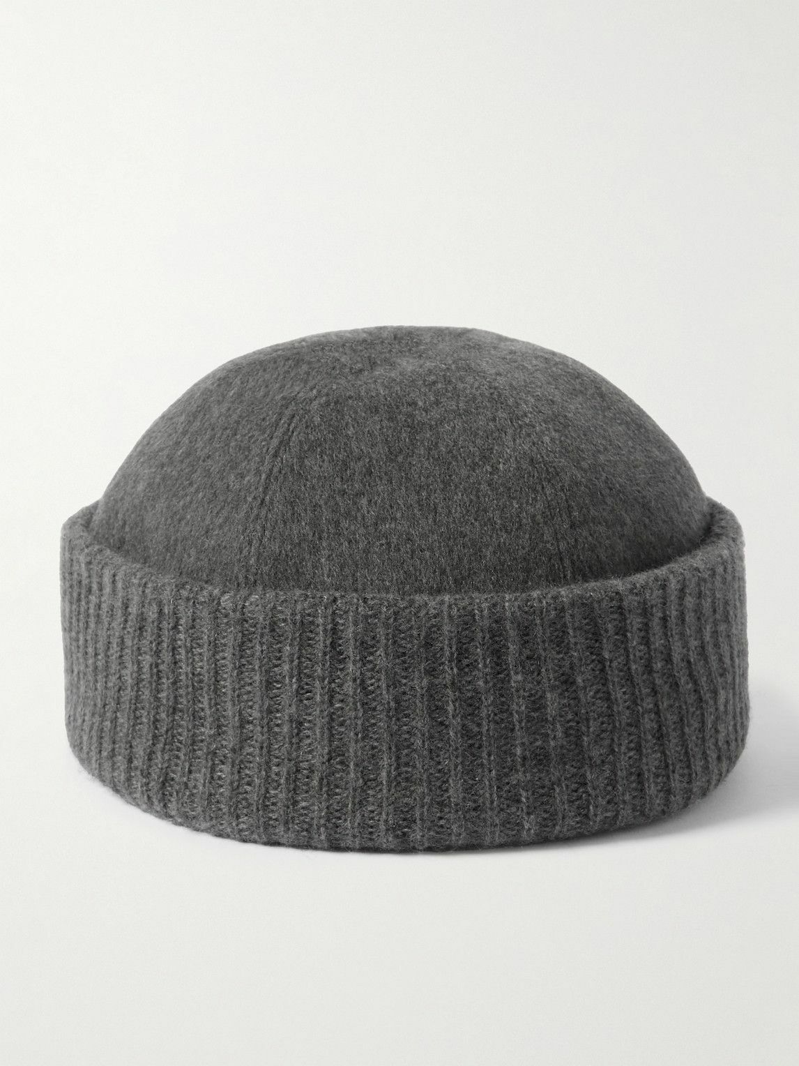 Loro Piana - Logo-Appliquéd Storm System® Cashmere Beanie - Gray