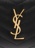 Saint Laurent Matelassé Compact Wallet
