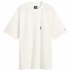 Snow Peak Men's Pocket T-Shirt in Off White