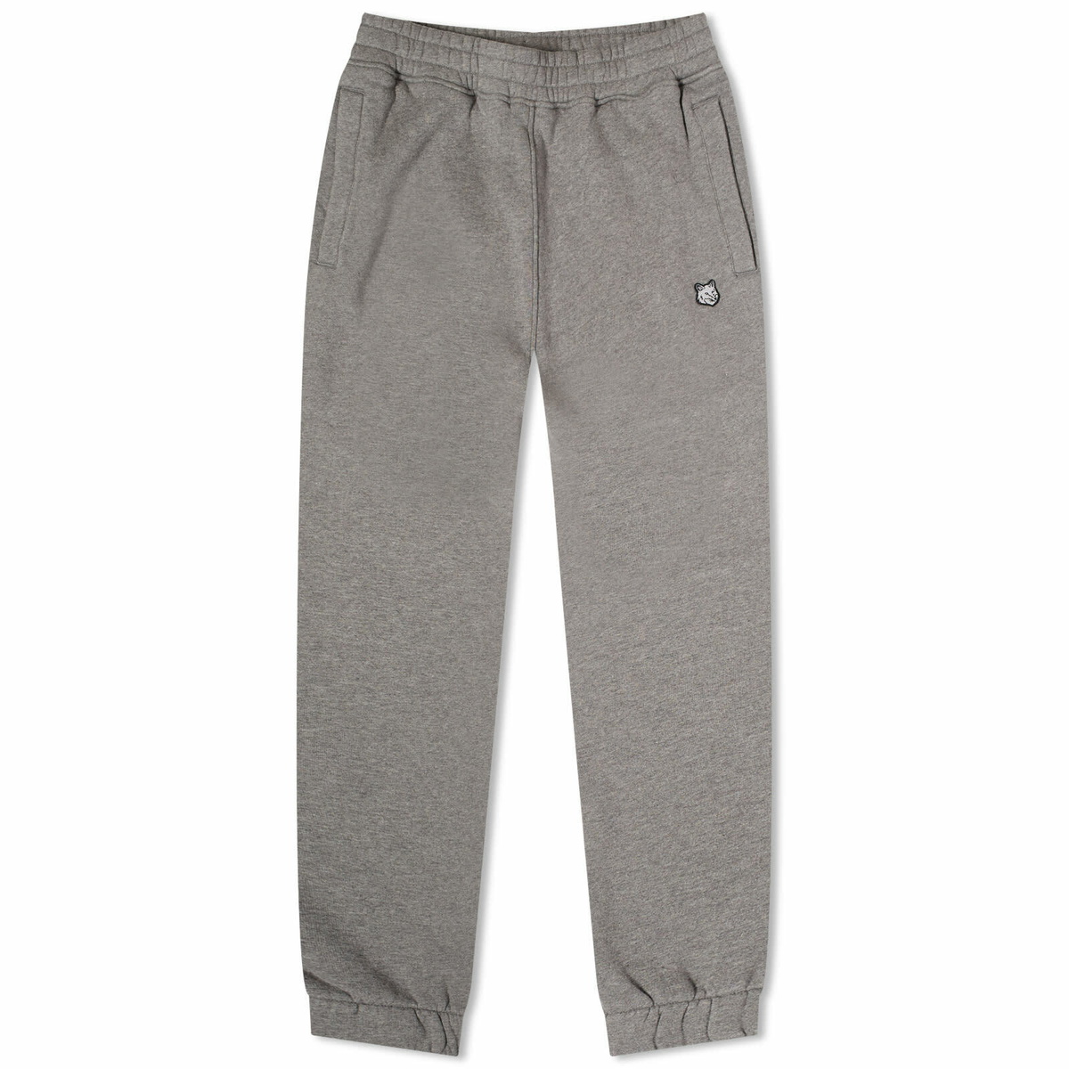 Maison Kitsuné Gray Bold Fox Head Lounge Pants Maison Kitsune