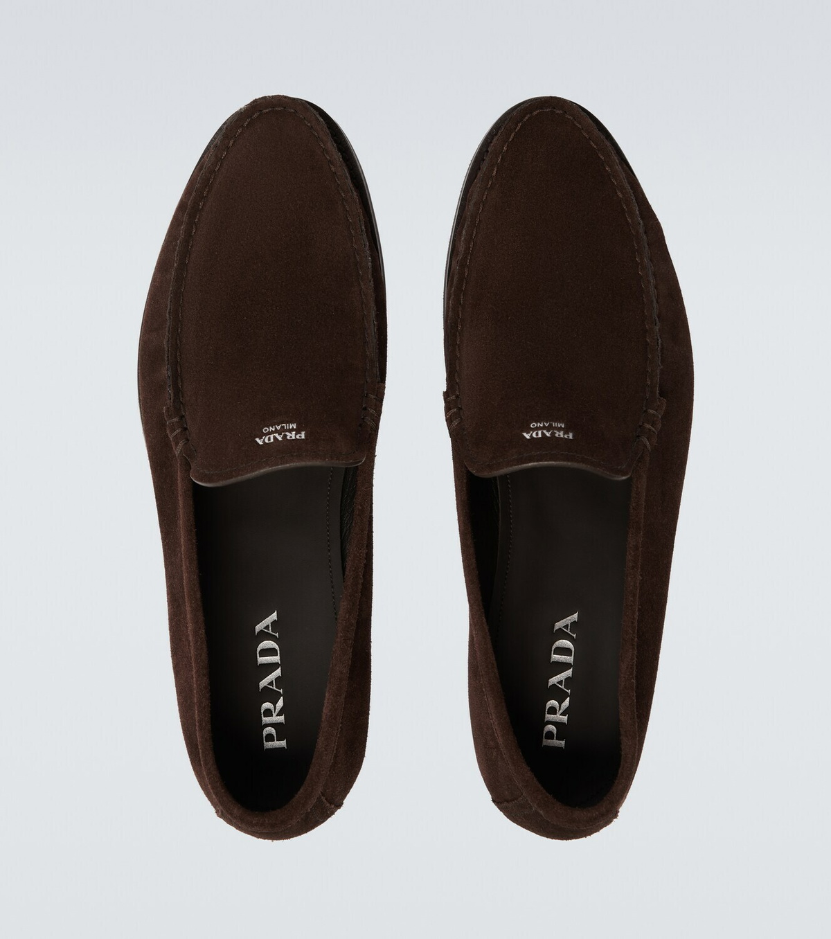 Prada Suede loafers