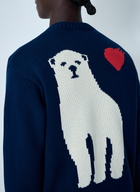 HUMAN MADE Logo Motif Cotton Sweater