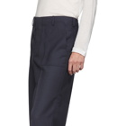 Jacquemus Navy Le Pantalon Moulin Trousers