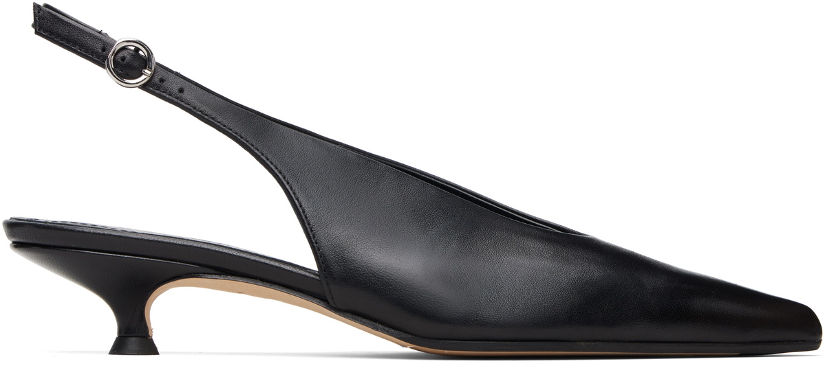Aeyde Black Camila Heels