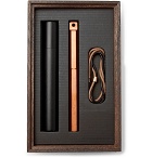 Ystudio - Portable Brass and Copper Fountain Pen and Holder - Copper