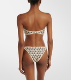 Johanna Ortiz Printed bikini top