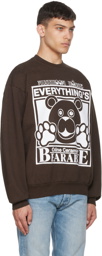 Online Ceramics Brown Everything's Bearable Sweatshirt