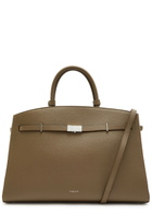 Demellier The Hudson Grained Leather top Handle bag - Taupe - One Size