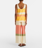 Eres Lollipop silk twill wide-leg pants