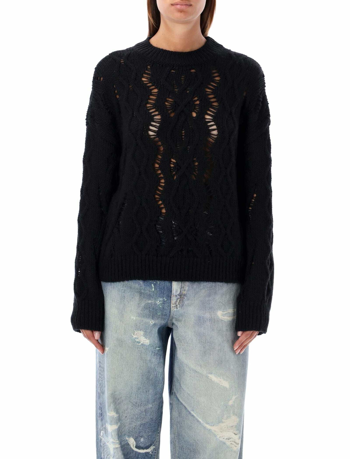 OUR LEGACY Gray Sonar V-Neck Sweater Our Legacy OUR LEGACY Gray Sonar V-Neck Sweater Our Legacy