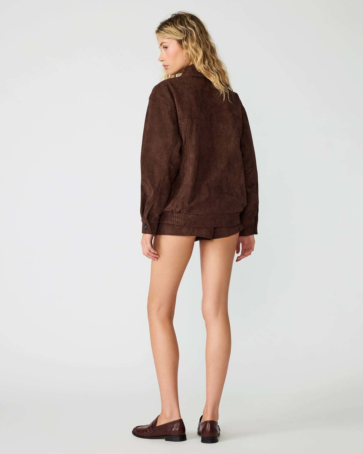 Steve Madden Henson Jacket in Chocolate